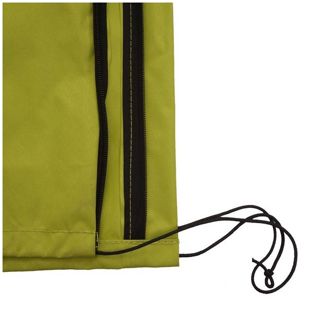 Overtrk til parasol 4 meter - vandtt lysegrn cover til haveparasol