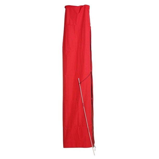Overtrk til parasol 4 meter - vandtt rd cover til haveparasol