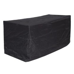 Cover til havebnke - vandafvisende antracit overtrk 95x180x75 cm