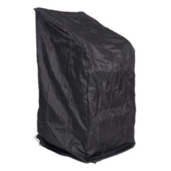 Cover til havestole - antracit vandafvisende overtrk - 150x70x70