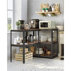 St�lreol med 5 hylder - lagerreol - sort reol 200 x 100 x 50