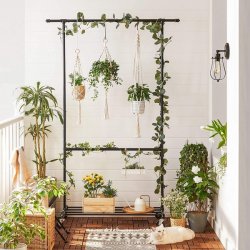 T�jstativ med t�jst�nger - garderobestativ p� hjul til 110 kg