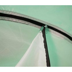 Campingtelt - 6 personers tunneltelt til camping - grnt telt