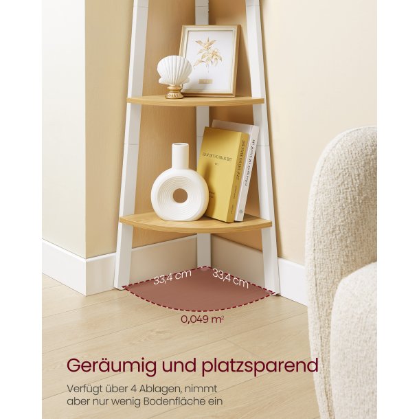 Hj�rnereol - stigereol i industrielt design - brun og hvid