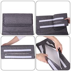 Gyngestol i birketr� med justerbar fodst�tte - m�rkegr� stof