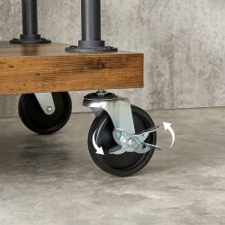 T�jstativ p� hjul - t�jstativ med hylder, skohylde og t�jstang