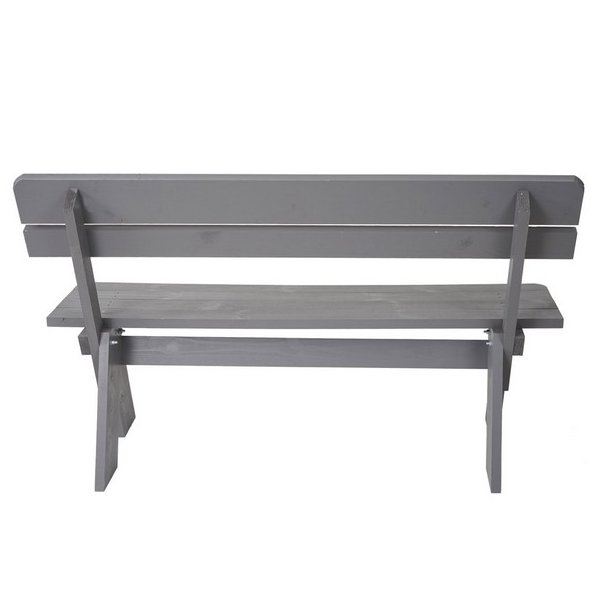 Have bnk - parkbnk og havebnk - trbnk p 148 cm - gr