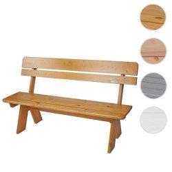 Have bnk - parkbnk og havebnk - trbnk p 148 cm - brun