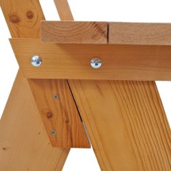 Have bnk - parkbnk og havebnk - trbnk p 148 cm - brun