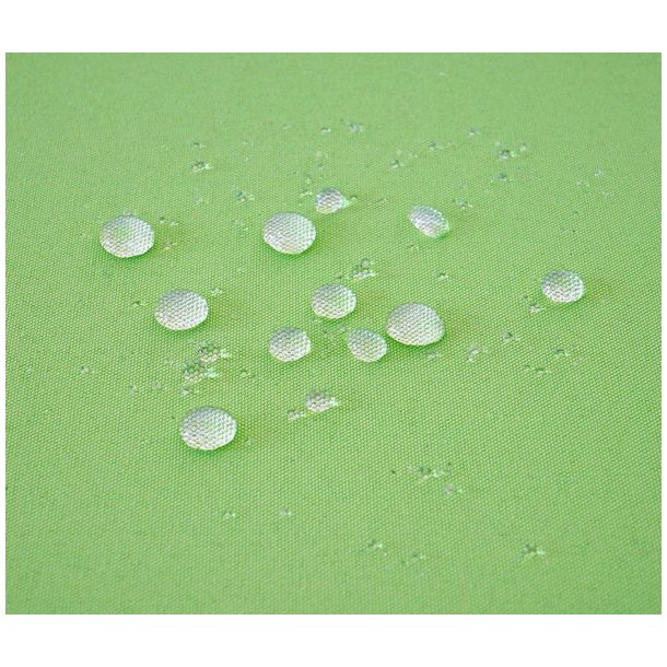 Haveb�nk og hyndeboks - gr�meleret polyrattan med gr�n hynde