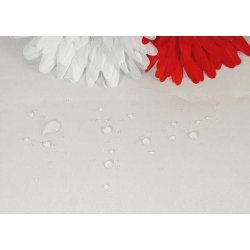 Havebnk - sort polyrattan havebnk med creme hynde