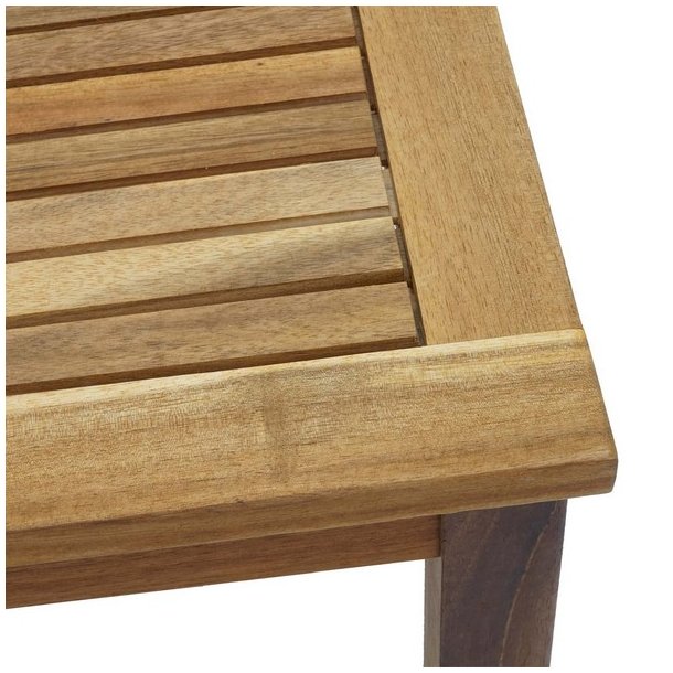 Havembelst 4 dele med hynder massivt akacietr - loungest