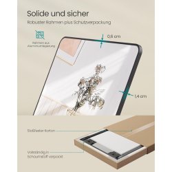 Helkropsspejl 120 x 40 cm - ophngt helfigur spejl