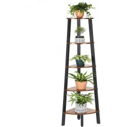 Hjrnereol - stigereol i industrielt design - rustik brun