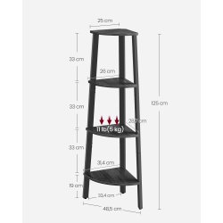 Hj�rnereol - stigereol i industrielt design - sort