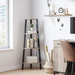 Hj�rnereol - stigereol i industrielt design - gr� beige (greige)
