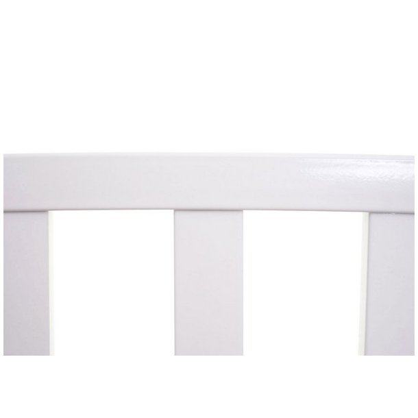 Stlbnk - hvid parkbnk og havebnk i pulverlakeret stl