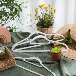 T�jb�jler - b�jler i velour med skridsikker buksestang - 50 stk