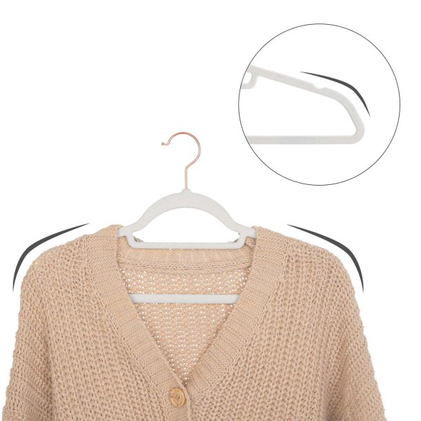 T�jb�jler - b�jler i velour med skridsikker buksestang - 50 stk