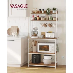 K�kkenreol med indbygget str�m - k�kken modul - brun 40x80x170