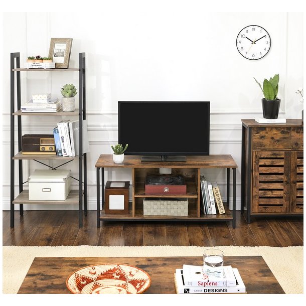 Kommode med skabe og skuffe - rustik brun skab 70 x 30 x 80