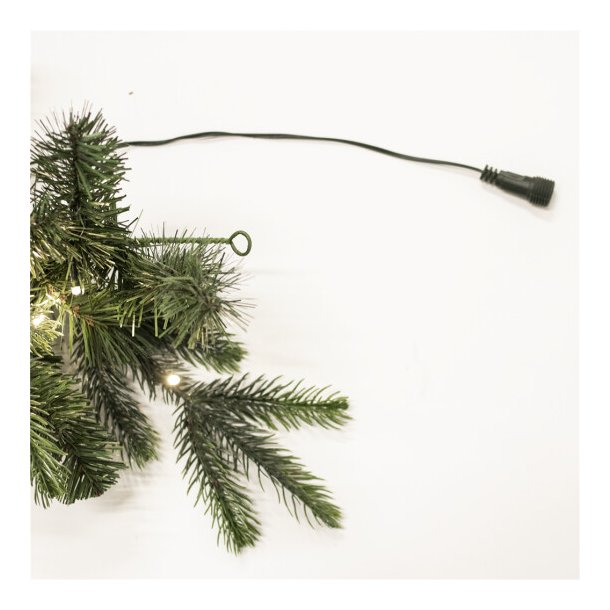 Granguirlande med LED lys PE/PVC 230V 270 cm, kan serieforbindes