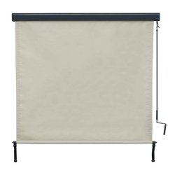 Vertikalmarkise 250 x 180 cm - creme beige lskrm og lsejl