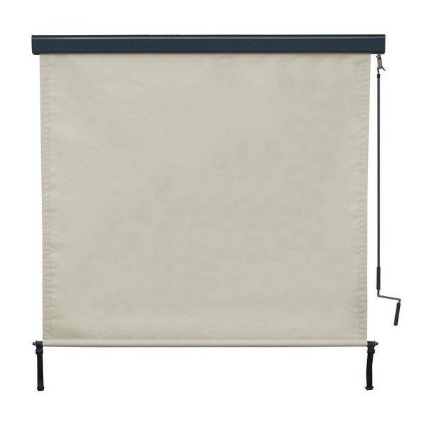 Vertikalmarkise 250 x 180 cm - creme beige lskrm og lsejl