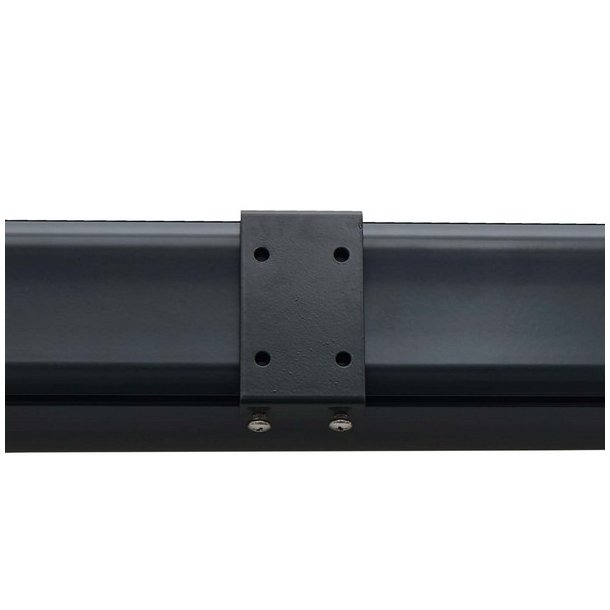 Vertikalmarkise 250 x 100 cm - sort antracit lskrm og lsejl