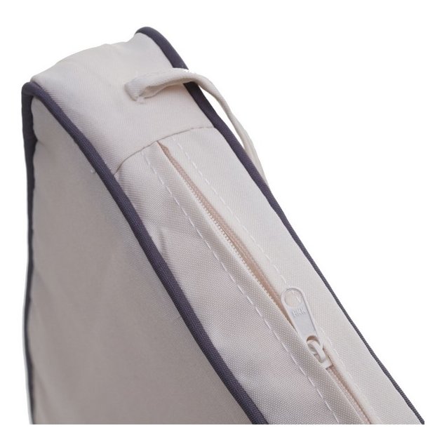 Havembelst 4 dele med hynder massivt akacietr - loungest