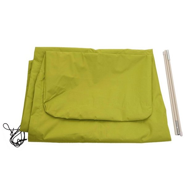 Overtræk til parasol 3,5 - lysegrøn cover til haveparasol - Havemøbler tilbehør - overtræk, cover og hyndeposer -