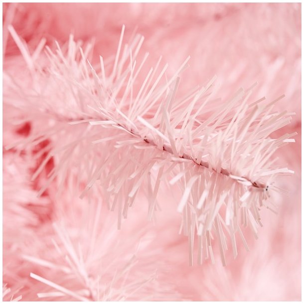 NORDIC WINTER BLING - pink smalt plastik juletr 180 x 68 u/LED