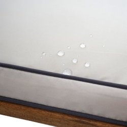 Havembelst 4 dele med hynder massivt akacietr - loungest