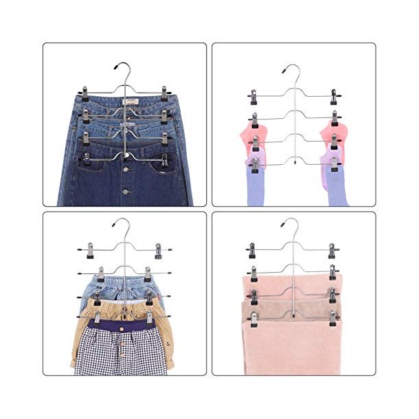 Bukseb�jler i metal - 3 stk 4-lags b�jler med skridsikre klemmer