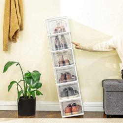 Opbevaringsbokse - 18 stk skokasser - opbevaringskasser til sko