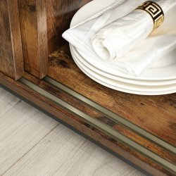 Sk�nk - opbevaringsskab - rustik brun sk�nk 100 x 35 x 70