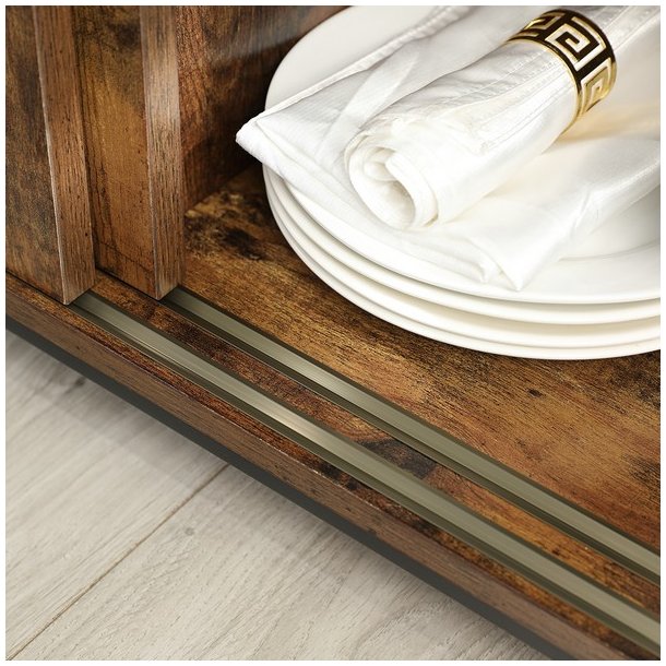 Sk�nk - opbevaringsskab - rustik brun sk�nk 100 x 35 x 70