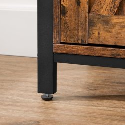 Sk�nk - opbevaringsskab - rustik brun sk�nk 70 x 30 x 80