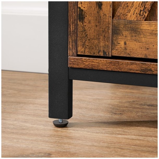 Sk�nk - opbevaringsskab - rustik brun sk�nk 70 x 30 x 80