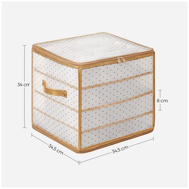 Opbevaringstasker til julekugler med 128 rum - 2 julekugle tasker