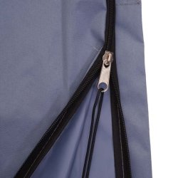 Overtrk til parasol 4 meter - vandtt bl cover til haveparasol