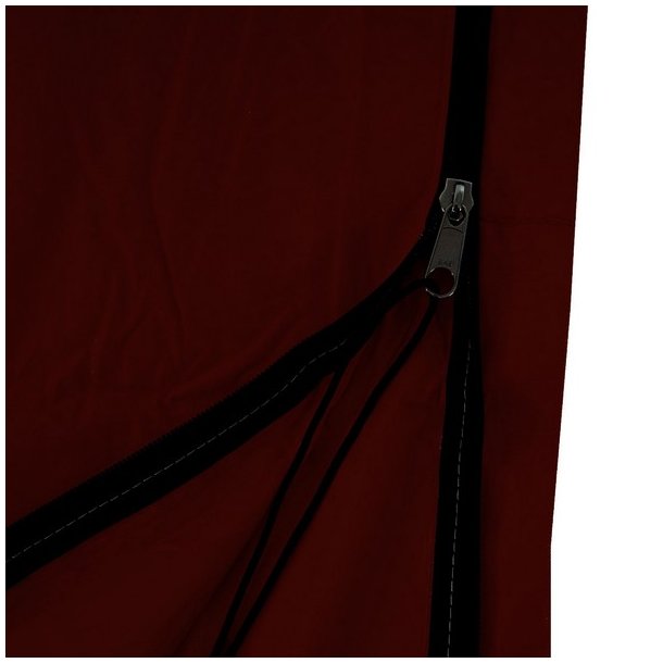 Overtrk til parasol 3,5 - vandtt bordeaux cover til haveparasol