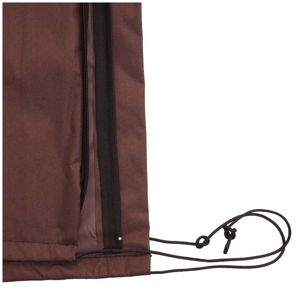 Overtrk til parasol 3,5 - vandtt brun cover til haveparasol