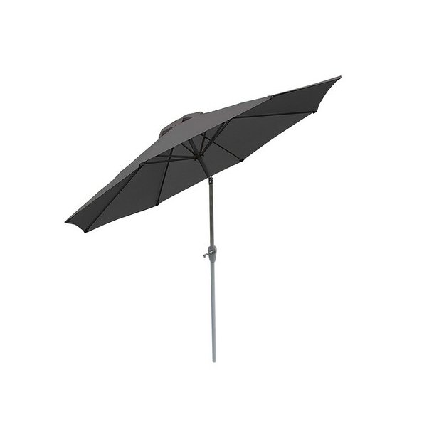 Haveparasol i aluminium med knk/vip 300cm - antracit parasol
