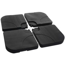 Hngeparasol 3 meter - 300 cm creme vipbar parasol med krydsfod og fliser