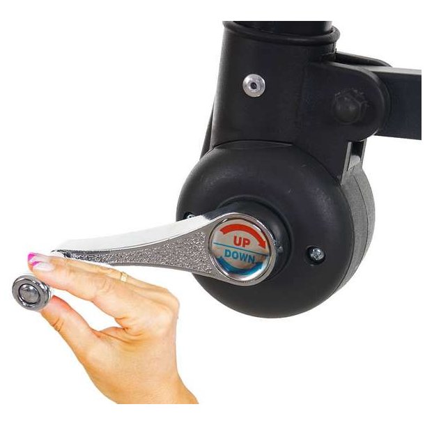 Hngeparasol 3 meter - 300 cm creme vipbar parasol med krydsfod og fliser