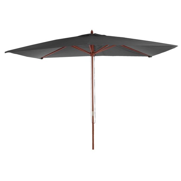 Trparasol - antracit haveparasol 3x2 meter