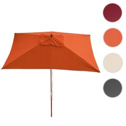 Tr�parasol - terracotta haveparasol 3x2 meter