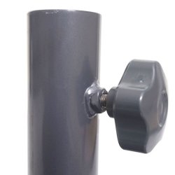 Parasolfod med hjul til parasolstang 3 cm til 4 cm - mobil parasolfod