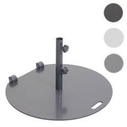 Parasolfod med hjul til parasolstang 3 cm til 4 cm - mobil parasolfod